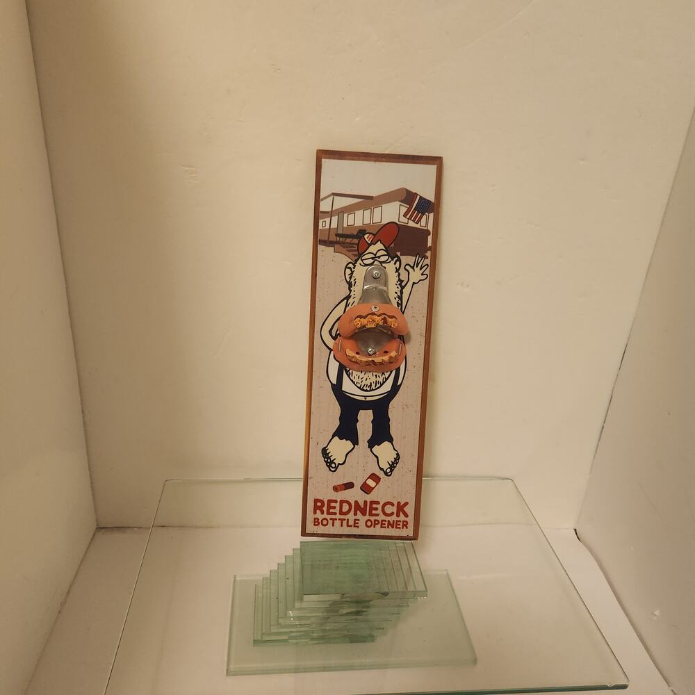 Red Neck Bottle opener Comical Unique